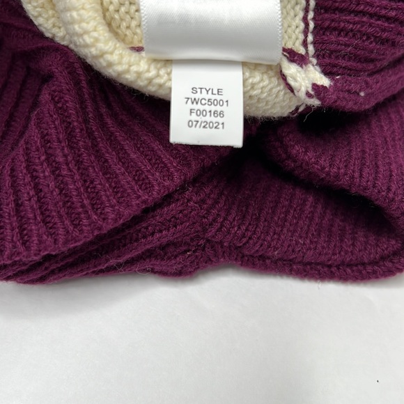 Lucky brand stripe color block multicolor crew neck knit pullover sweater - Picture 7 of 8